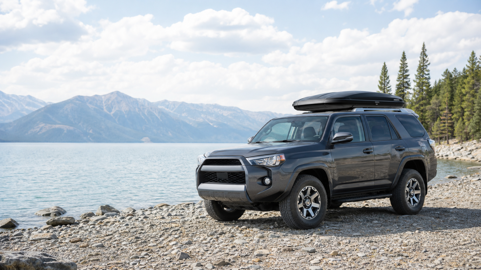 Vehicle fitment roof rack